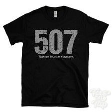 507: Vintage V8, pure elegance T-Shirt car driver gift