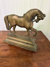 Victorian Brass Horse Door