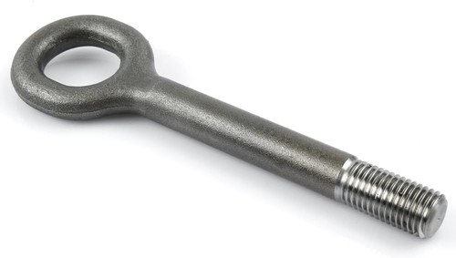Robust tow bar eye - bar, hook