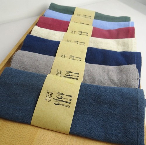 Pack linen kitchen towels - 4/8-pack,