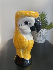 Vintage  Ceramic Yellow Macaw/