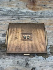 Compact Mirror Switzerland Piece Beautiful Antique Item Curios Display 2r