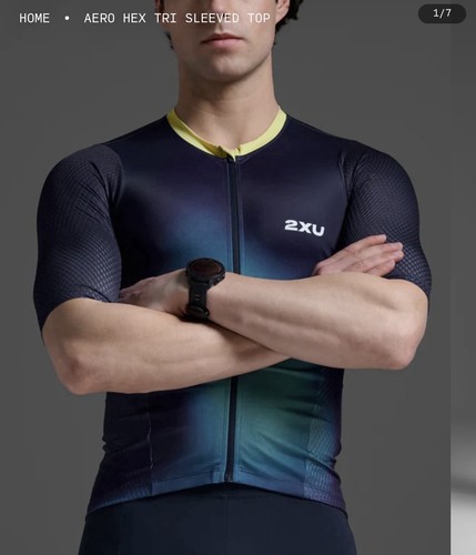 2xu aero hex tri top - tri, short