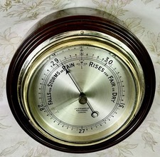 Vintage Wall Barometer, J H