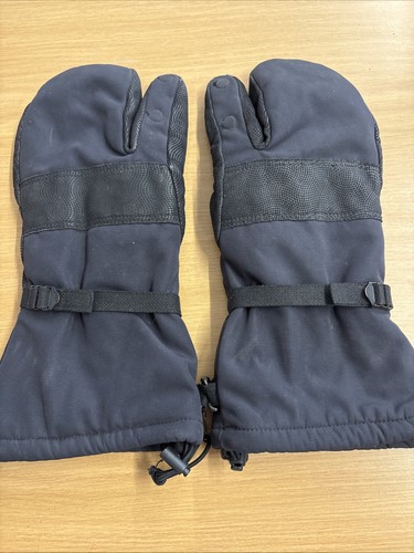 Black contact mittens - w+r,