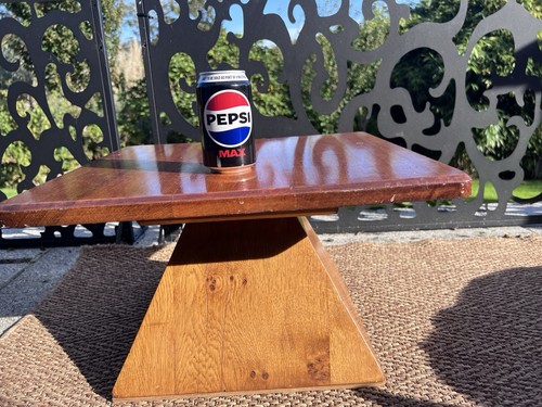 Small teak top pyramid base - teak,