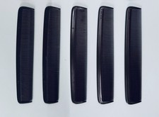 Set of 5 Brown Pocket Combs