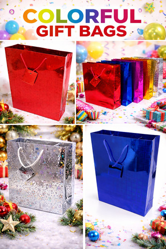 Shiny paper carrier - carrier, present