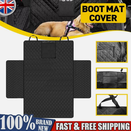 Waterproof black pet car boot - waterproof,
