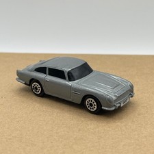 Aston Martin DB5 James Bond 007 Collectible Silver Die-cast Kids Car Toy #R