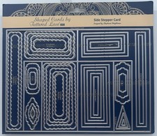 Shaped cards tattered lace - cards, by
