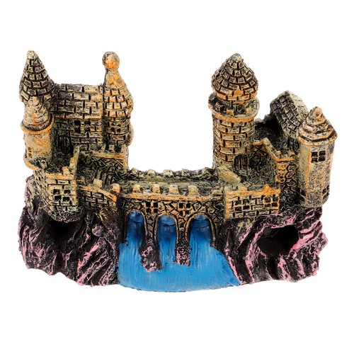 Aquarium castle large - aquarium,