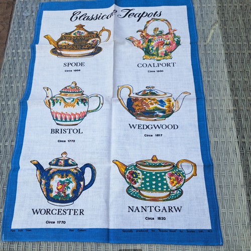 Pure irish linen tea towel - irish,