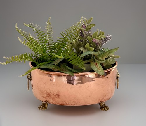 Peerage copper planter with - copper,
