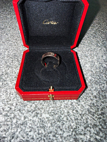 Cartier love ring 18ct - love, white