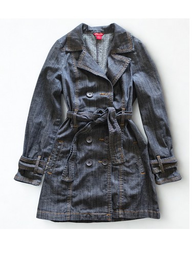 Guess jeans denim trench - trench, coat