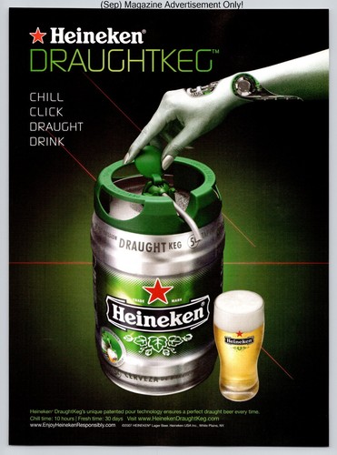 Heineken draughtkeg beer mini - heineken,
