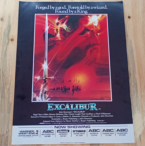 Excalibur original quad - original, uk