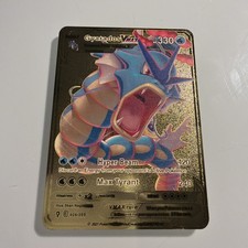 Gyarados Vmax Gold Metal