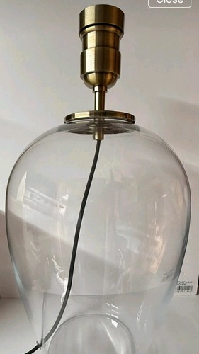 John lewis glass clear table - john,