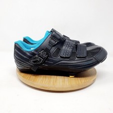 Shimano Cycling Shoes Womens 41 US 8.5 Road Bike Black Ratchet Strap SH-RP300