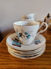 Blue Flowers  Bone China