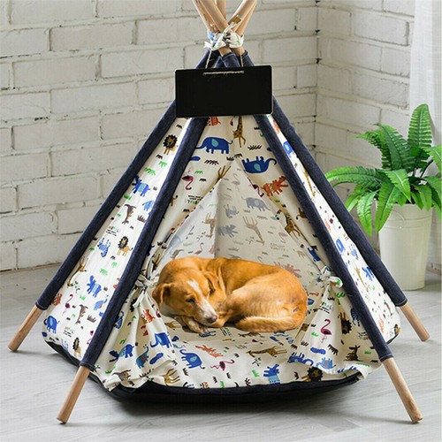 Luxery pet teepee tent dog - uk,
