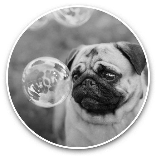 Vinyl stickers 20cm - vinyl, (bw)
