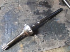 Land Rover 90/110 early front short O/S half shaft & CV joint 10 spline diff