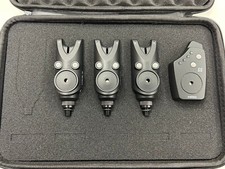 3 x Fishing Bite alarms and receiver. LED's. Fantastic value, Carp, Pike Coarse