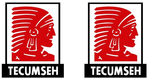 Tecumseh lawn mower - lawn, sticker