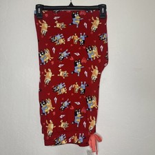 Bluey Red Disney Pajamas Pants