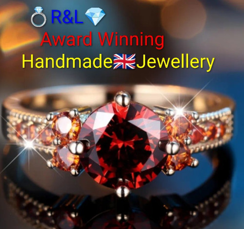 Size 14k gold ring - r-s:,