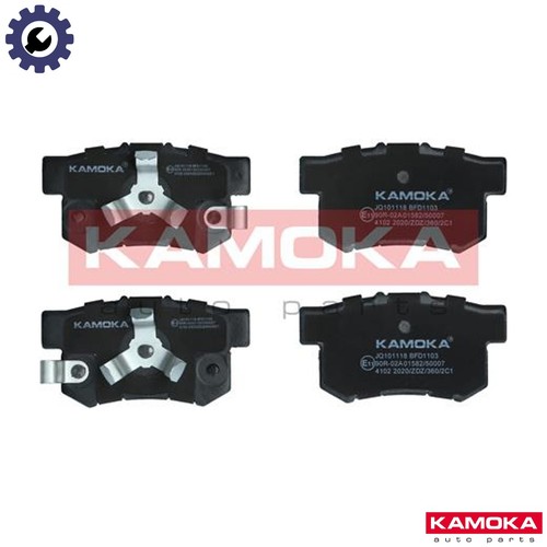 Brake pad set disc - set,