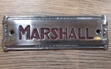 Marshall JTM45 amplifier metal coffin badge emblem logo