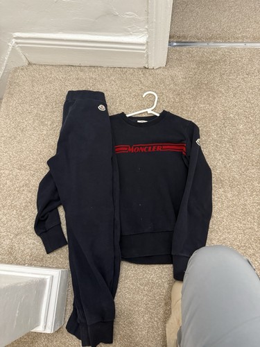 Boys genuine moncler tracksuit - moncler,
