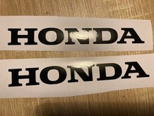 HONDA TANK FAIRING DECALS STICKERS X 2