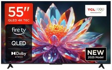 TCL SMART 4K QLED Fire TV 55T6C 55" Ultra HD HDR Alexa Freely TV