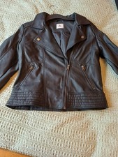 Tu Faux Leather Biker Jacket