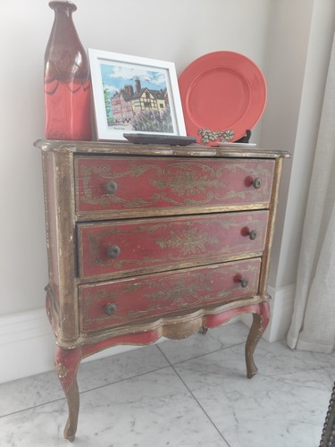 Stunning antique hand painted - stunning,