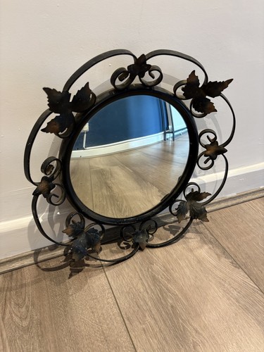 Vintage wrought iron scroll - vintage,