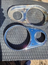 NEW original Lucas Austin a40 farina mk1 headlamp surrounds