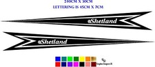 8ft Shetland Design vinyl