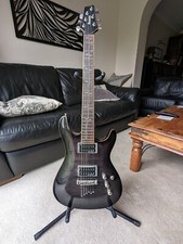 Vintage Ibanez SZ520QM Transparent Black 2005