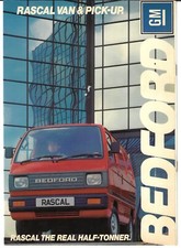 Bedford rascal 1986 - bedford, 1986-88
