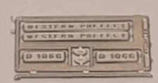 N Gauge CJM Train Nameplate