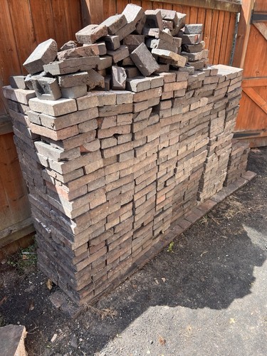 Victorian blue pavers - blue,