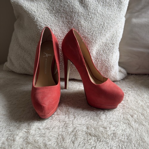 Primark orange high heel - primark,