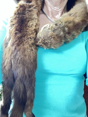 Vintage fur tippet - vintage,