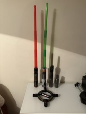 Hasbro Disney Star Wars Blade Builders Spin Action Lightsaber - Working